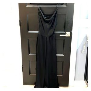 Scoop neck romper